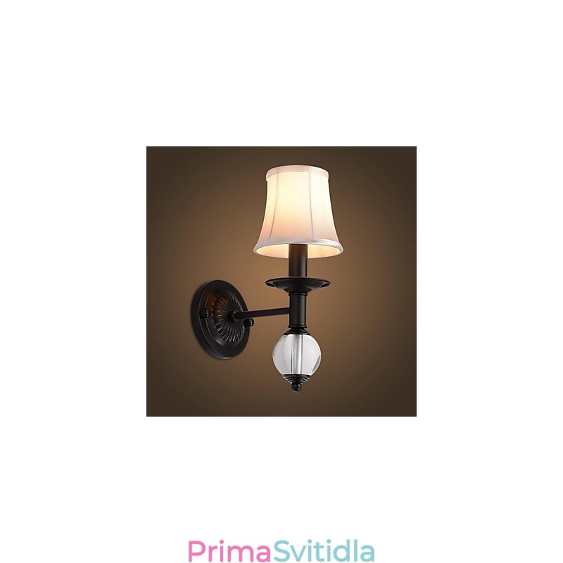 Vintage galvanicky pokovené nástěnné svítidlo Uplight Wall Sconces