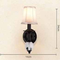 Vintage galvanicky pokovené nástěnné svítidlo Uplight Wall Sconces