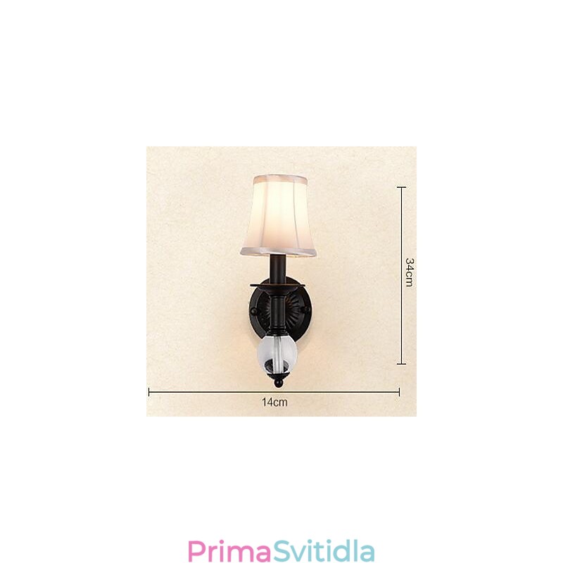 Vintage galvanicky pokovené nástěnné svítidlo Uplight Wall Sconces