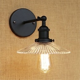 Funkce country retro malby pro ochranu zraku v mini stylu Nástěnné svítidla s okolním světlem