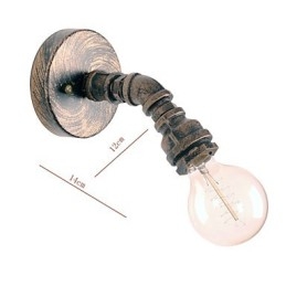Starožitný jednoduchý Vintage Country Tradiční klasický obraz pro nástěnné svítidlo v mini stylu Downlight