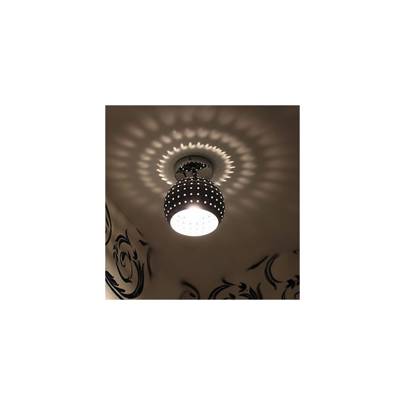 Kreativní porézní kuličkový estetický odraz Absorb Dome Light kovaná železná lampa