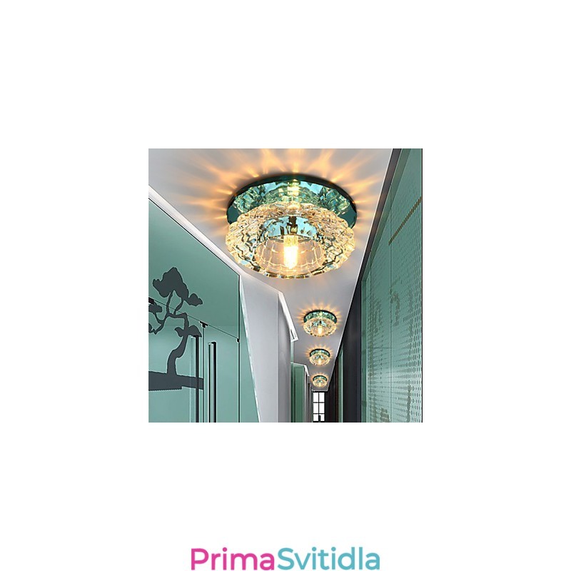 Křišťálová lampa Smd CreativeTube Reflection Absorb Dome Light