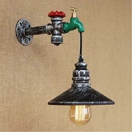 Rustic Lodge Painting funkce pro nástěnné svítidlo s okolním osvětlením