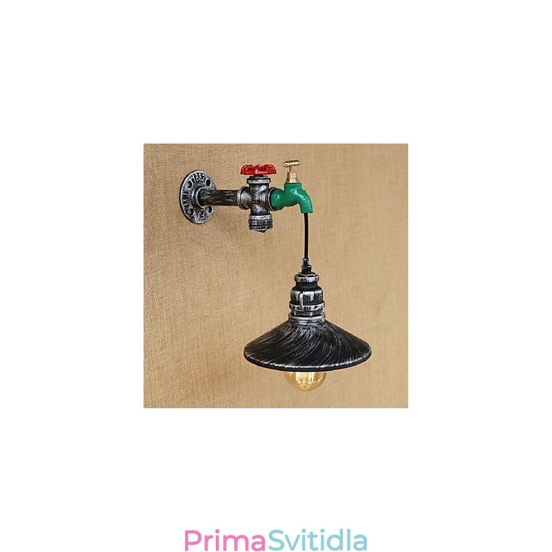 Rustic Lodge Painting funkce pro nástěnné svítidlo s okolním osvětlením