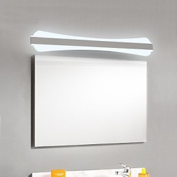 Vysoce kvalitní 10W zrcadlová lampa Koupelnová světla Nerezová a akrylová nástěnná svítidla Make-up osvětlení