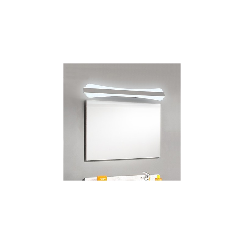 Vysoce kvalitní 10W zrcadlová lampa Koupelnová světla Nerezová a akrylová nástěnná svítidla Make-up osvětlení