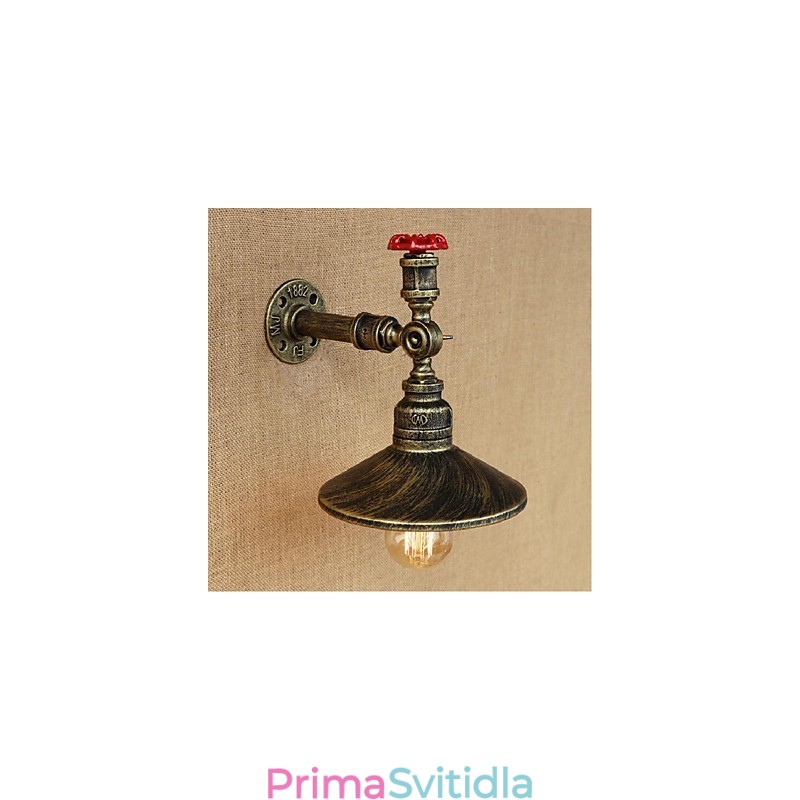 Rustic Lodge Painting funkce pro nástěnné svítidlo s okolním osvětlením