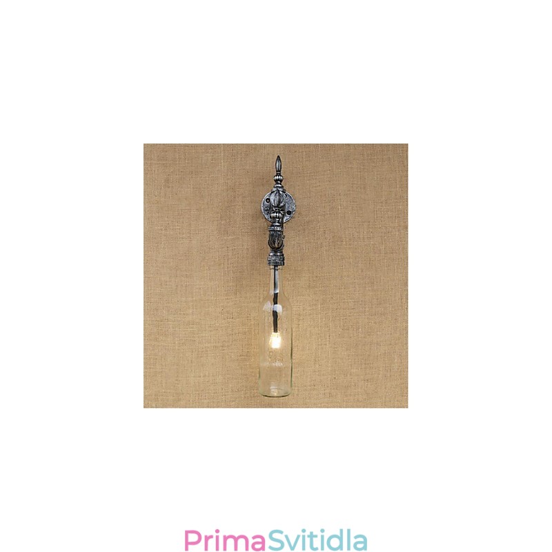 Rustic Lodge Silver Funkce pro nástěnné svítidlo s okolním osvětlením