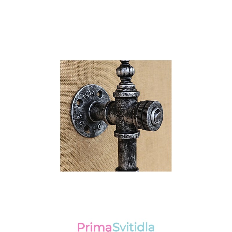 Rustic Lodge Silver Funkce pro nástěnné svítidlo s okolním osvětlením