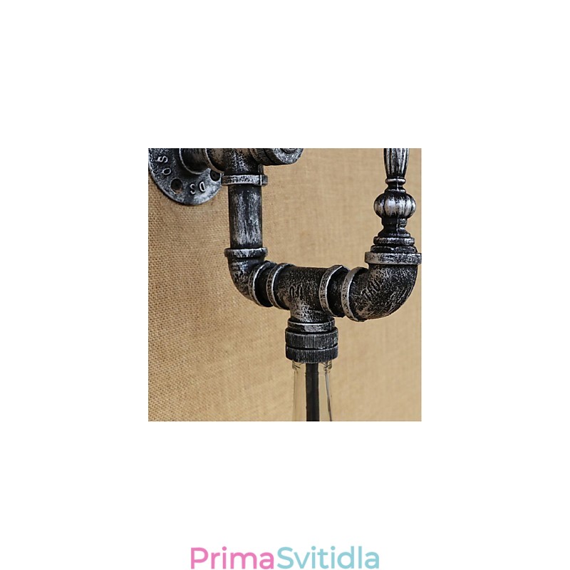 Rustic Lodge Silver Funkce pro nástěnné svítidlo s okolním osvětlením