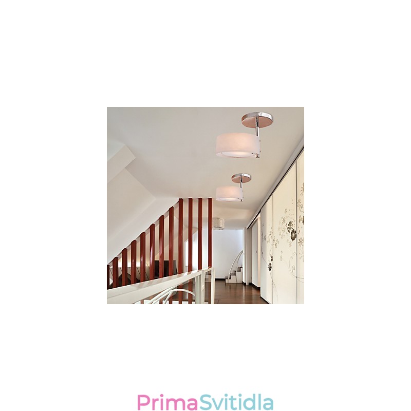 Moderní moderní mini stylový chromový kovový lustr zapuštěná garáž