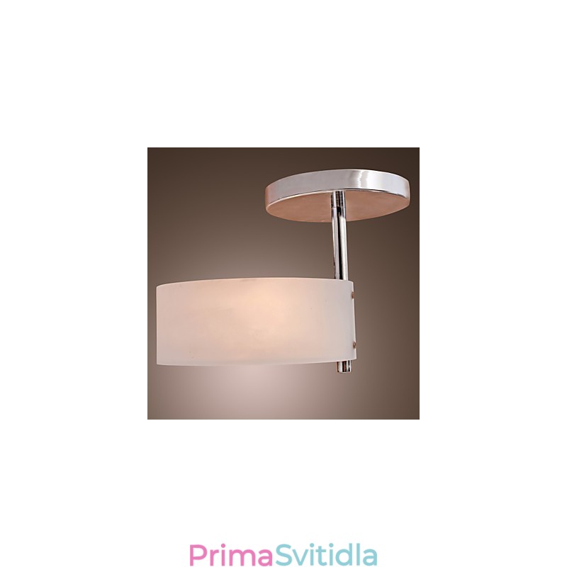 Moderní moderní mini stylový chromový kovový lustr zapuštěná garáž