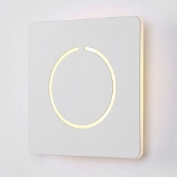 Integrovaná funkce moderního současného malování pro nástěnné svítidlo s okolním osvětlením