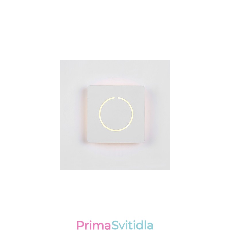 Integrovaná funkce moderního současného malování pro nástěnné svítidlo s okolním osvětlením