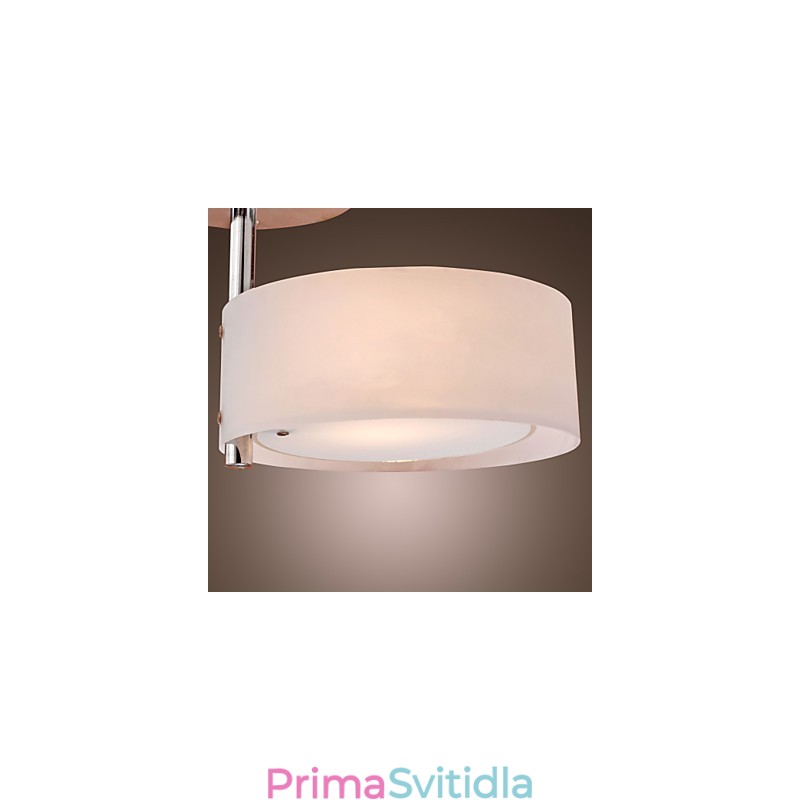 Moderní moderní mini stylový chromový kovový lustr zapuštěná garáž