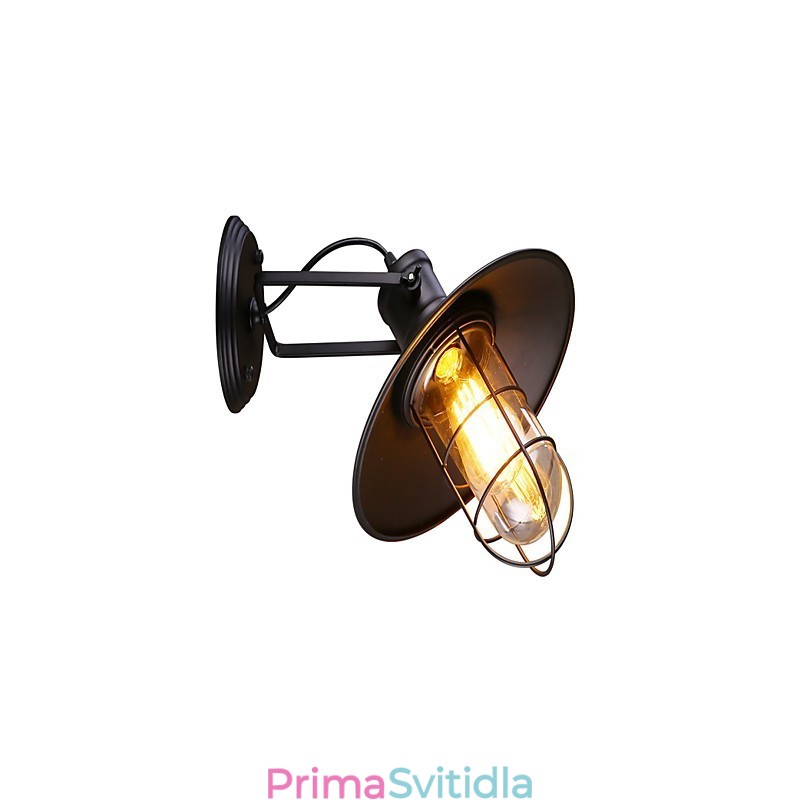 Moderní současná tradiční klasická venkovská galvanizovaná funkce pro nástěnné svítidlo s okolním osvětlením