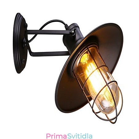 Moderní současná tradiční klasická venkovská galvanizovaná funkce pro nástěnné svítidlo s okolním osvětlením