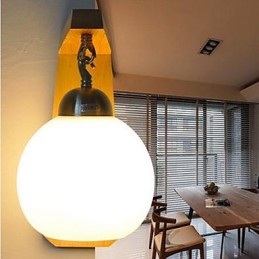Noční nástěnná lampa do ložnice na dřevěné schodiště z japonského umění