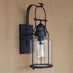 Rustic Lodge Country Retro Black Oxide Finish Funkce pro ochranu očí při okolním světle