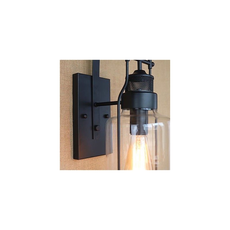 Rustic Lodge Country Retro Black Oxide Finish Funkce pro ochranu očí při okolním světle