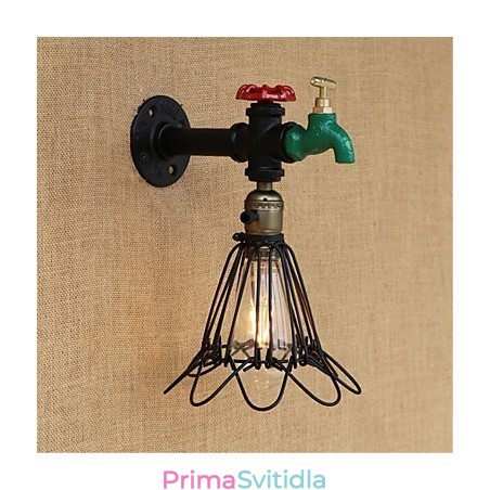 Funkce country retro malby pro nástěnné svítidlo s okolním osvětlením v mini stylu Funkce country retro malby pro nástěnné svítidlo s okolním osvětlením v mini stylu