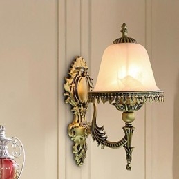 Moderní současná rustikální chata Country Others pro nástěnné svítidlo v mini stylu Downlight