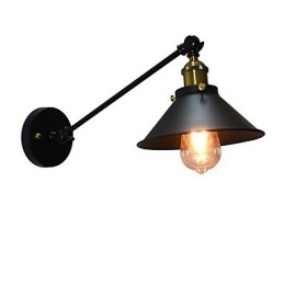 Buzz Wall Iron Wall Lamp Němý černý světelný meč lampa na zdi