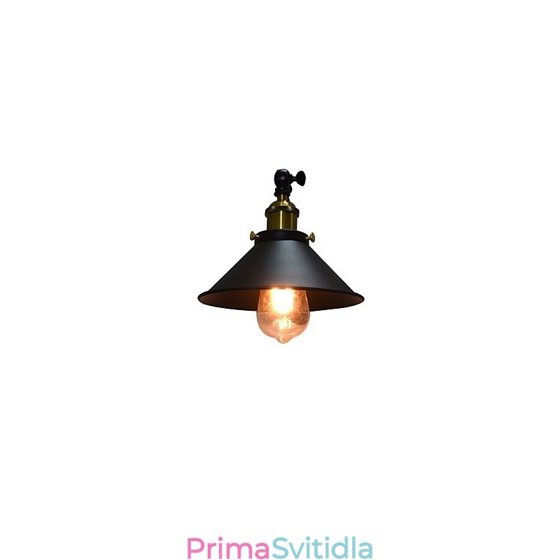 Buzz Wall Iron Wall Lamp Němý černý světelný meč lampa na zdi