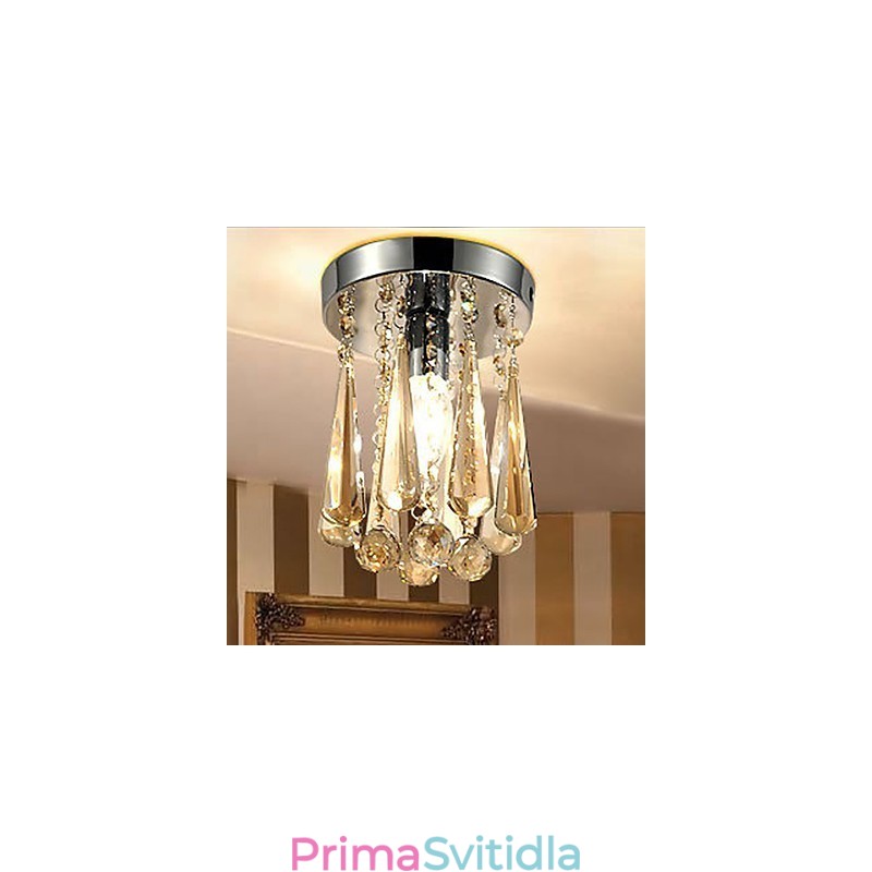 Moderní současná křišťálová zapuštěná garáž