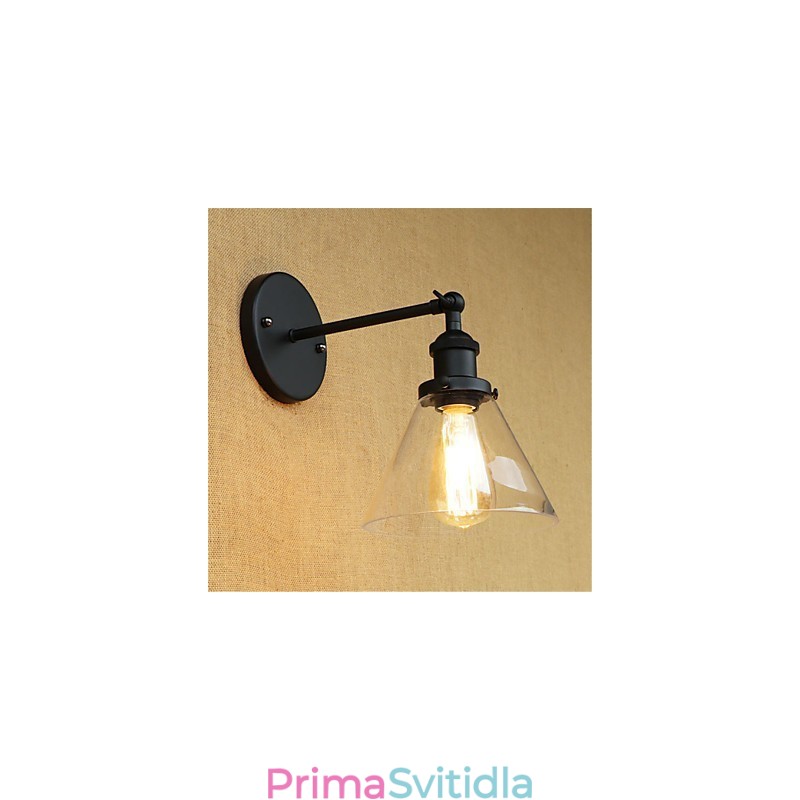 Country Retro galvanicky pokovená funkce pro ochranu zraku v mini stylu Nástěnné svítidla s okolním světlem