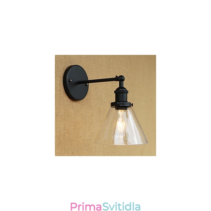 Country Retro galvanicky pokovená funkce pro ochranu zraku v mini stylu Nástěnné svítidla s okolním světlem