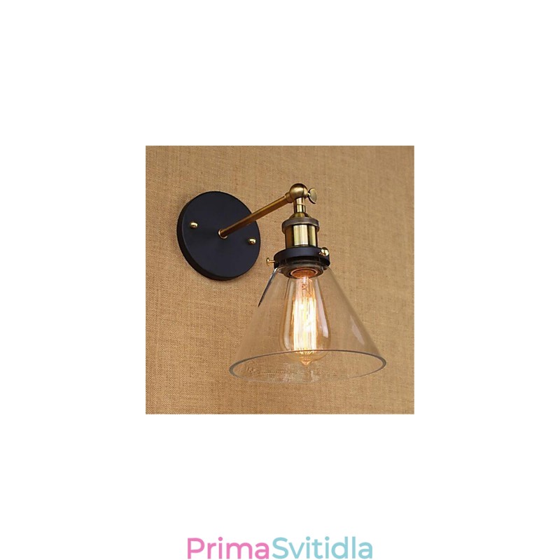 Country Retro galvanicky pokovená funkce pro ochranu zraku v mini stylu Nástěnné svítidla s okolním světlem