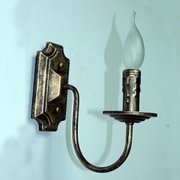 Starožitná nástěnná lampa Tvar svíčky Jednoduchá chodba Balkonová lampa Nástěnná lampa