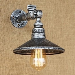 Rustikální Lodge Country Retro Malba pro nástěnné nástěnné svítidla s osvětlením v mini stylu