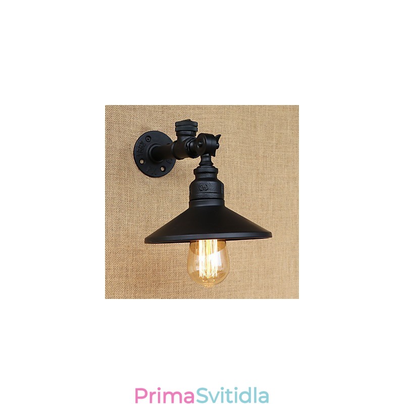 Rustikální Lodge Country Retro Malba pro nástěnné nástěnné svítidla s osvětlením v mini stylu
