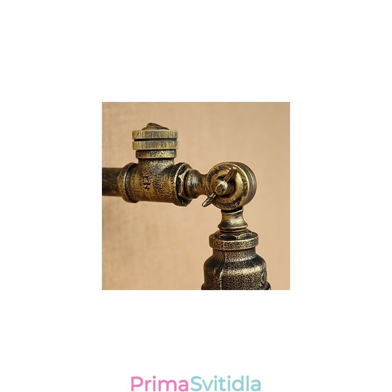 Rustikální Lodge Country Retro Malba pro nástěnné nástěnné svítidla s osvětlením v mini stylu