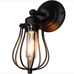 Tradiční klasická malba venkovského domu v rustikálním stylu pro Swing Arm Ambient Light Wall Sconces Wall Light
