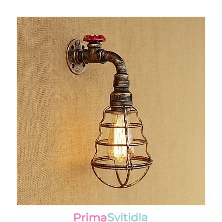 Funkce country retro malby pro nástěnné svítidlo s okolním osvětlením v mini stylu Funkce country retro malby pro nástěnné svítidlo s okolním osvětlením v mini stylu