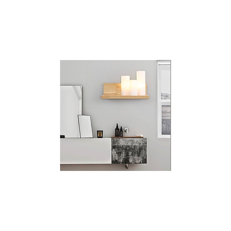 Moderní moderní povrchová úprava s černým oxidem pro ochranu zraku Nástěnné svítidlo při okolním osvětlení