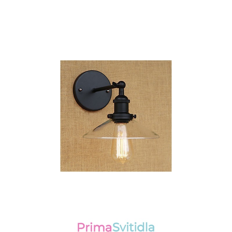 Moderní současná venkovská retro malba pro okolní světelnou stěnu v mini stylu