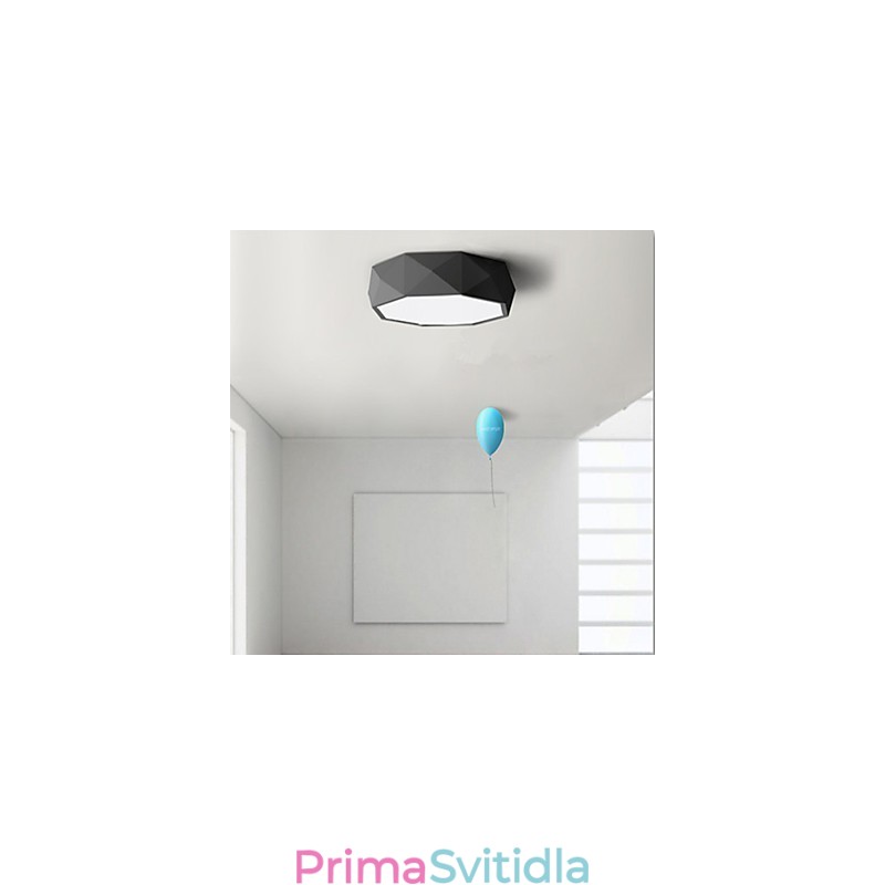 Geometrické stropní svítidla bílé světlo stručné moderní