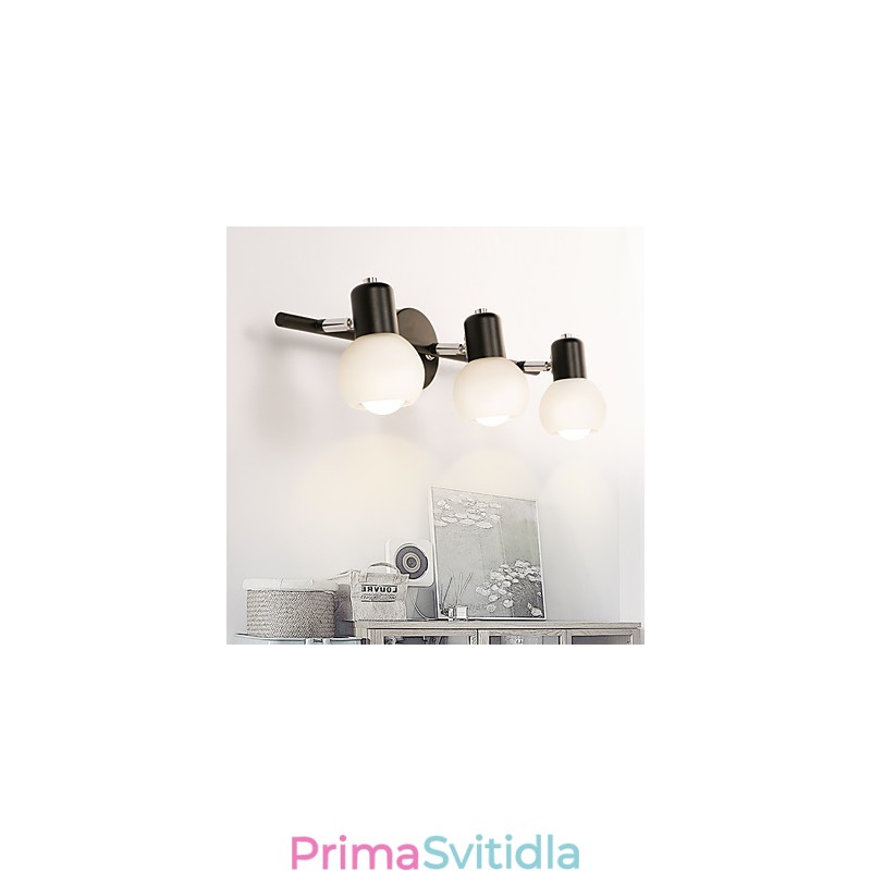 Rustic Lodge galvanicky pokovená funkce pro nástěnné osvětlení koupelny downlight