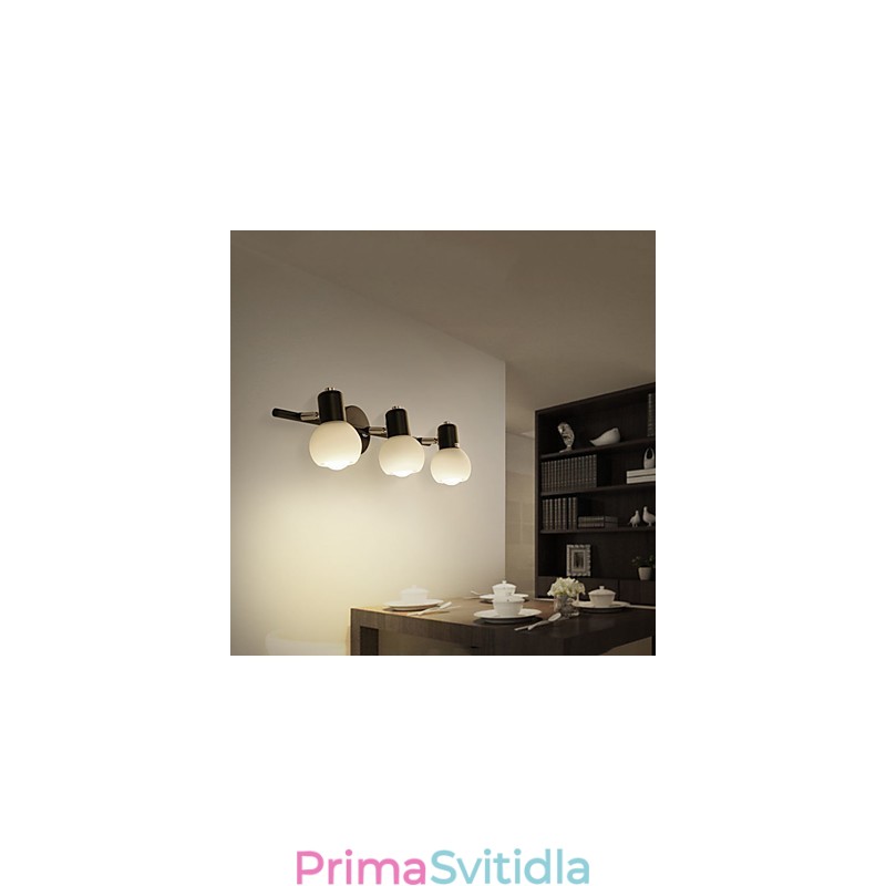 Rustic Lodge galvanicky pokovená funkce pro nástěnné osvětlení koupelny downlight