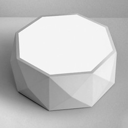 Geometrické stropní svítidla bílé světlo stručné moderní