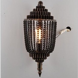 Vintage Iron Industrial Wind Shop Ozubená lampa