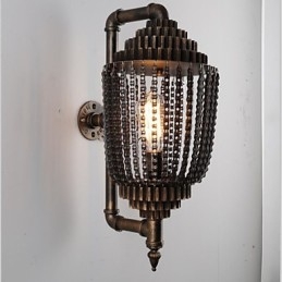 Vintage Iron Industrial Wind Shop Ozubená lampa