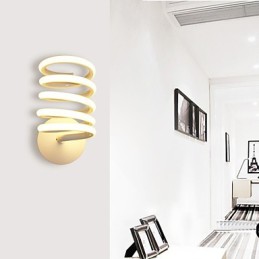 Hliníková nástěnná lampa Moderní minimalistická lampa do chodby do ložnice Noční lampa Kreativní lampa
