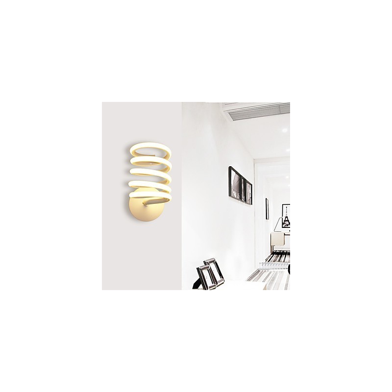 Hliníková nástěnná lampa Moderní minimalistická lampa do chodby do ložnice Noční lampa Kreativní lampa