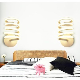 Hliníková nástěnná lampa Moderní minimalistická lampa do chodby do ložnice Noční lampa Kreativní lampa